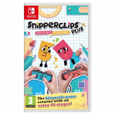 Snipperclips Plus - Cut it out, Together [NSW, английская версия]